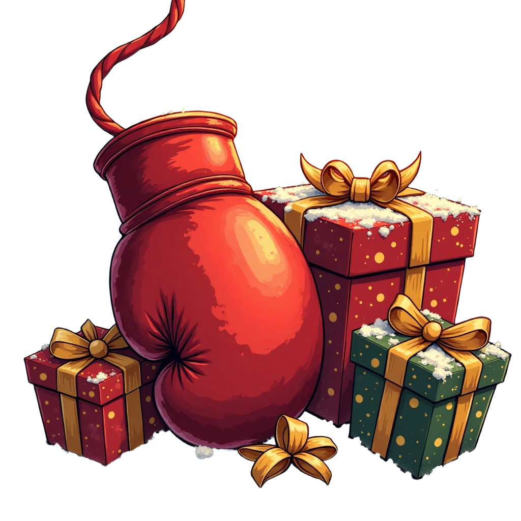 Festive Punching Gloves and Gifts